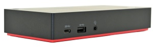 Dokkoló Lenovo ThinkPad Lenovo ThinkPad 40AS modell, 1 x HDMI, 2 x DisplayPort, 5 x USB-A, 2 x USB-C, LAN, töltő nélkül, használt, használt - Img 3