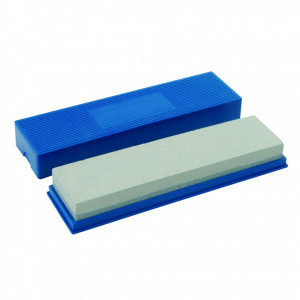 Élezőkő , 200x50x20mm , Silverline szilícium-karbid kombinált kombinált élezőkő