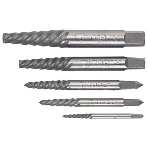 Extractor suruburi, 5 buc -set