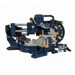 Fierastrau circular culisabil de banc, ghidaj laser, culisare pe 4 bari, 1800w, disc 255mm, GMC Profesional - Img 4