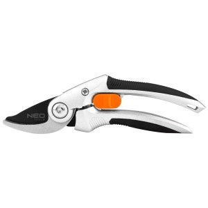 Foarfeca by-pass, 210 mm, diametru de taiere 20 mm, aluminiu, maner acoperit cu cauciuc TPR