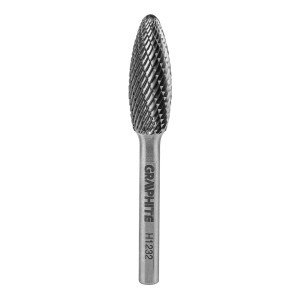 Freza rotativa din carbura HM, tip H ( flacara), 12x32mm, tija 6x45mm