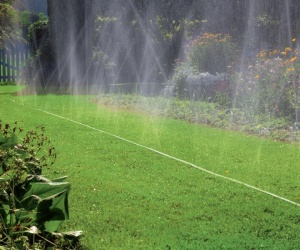 Furtun micro orificii udat gazon, racorit peluza, 15m, verde, conector rapid 1/2, Magic Flex - Img 5