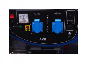 Generator curent electric monofazat, invertor AVR, benzina, 2200W, motor 4 Timpi, 220V, 15L, Dedra - Img 5