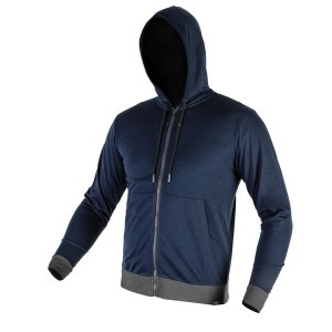 Hanorac cu gluga COMFORT, albastru marin, marimea XXL