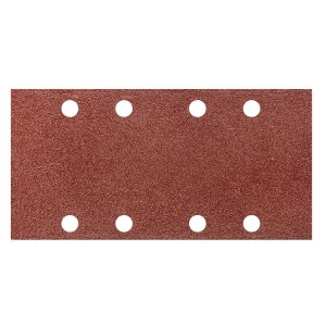 Hartie abraziva cu Velcro 93x185mm, K60, cu gauri - set 5 buc