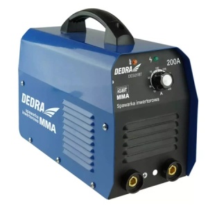 Hegesztőelektródás hegesztő, 200A, MMA, IGBT inverter, Dedra DESI211BT