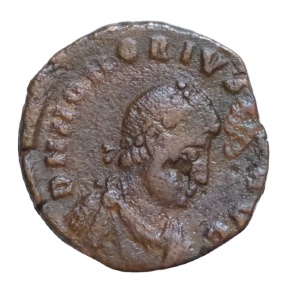 HONORIUS ( 393-395 )-Moneda Antica Romana