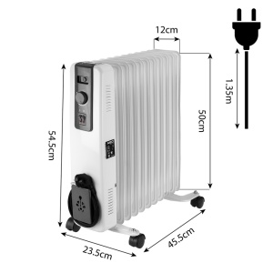 incalzitor de ulei 2500W 11 aripioare - Img 2