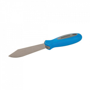 Kés gitt, ragasztóanyagok eltávolításához/felhordásához, acél penge szélessége 40mm, ergonomikus markolat, Silverline - Img 3
