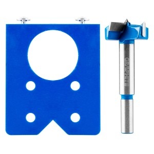 Kit pentru instalare balamale (sablon + burghiu 35 mm)