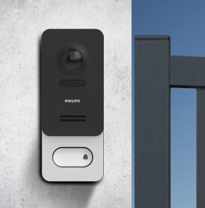Kit video-interfon WI-FI, camera cu acumulator 1080P, display touchscreen 7", Philips WelcomeEye Wirelless - Img 2