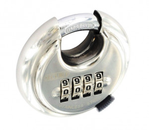 Lacat rotund cu cifru, 4 digit, 70mm, Silverline - Img 3