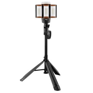 Lampa cu suport plabil (h max. 2m), cu acumulator, 5000lm + incarcator