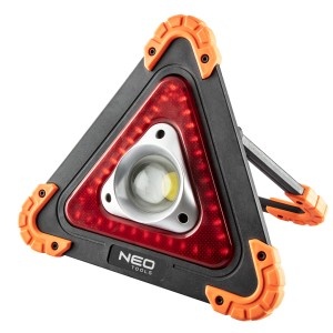 Lampa + triunghi de avertizare 2 in 1, 3 moduri de iluminare, 4xAA (neincluse)