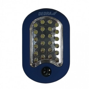 LED lámpa 24+3 LED ovális alakú - Img 2