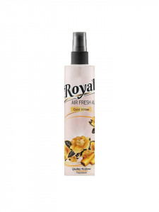 Légfrissítő, szobai illatosító, autó, 100 ml, mechanikus szórófej, Gold Milion, Royal
