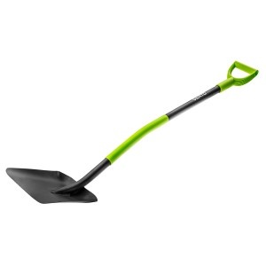 Lopata cu coada metalica si maner de plastic