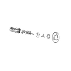 Masina tocat carne Profi Line 1/2, 1100W, inox AISI 304, 150 kg / h, 140 rpm, 460x240x(H)510mm, 400v, motor asincron ventilat, cu protectie impotriva supraincalzirii - Img 2