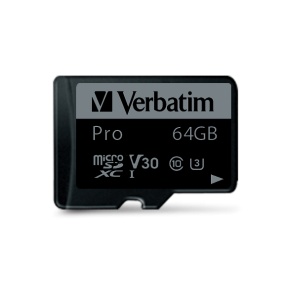 MEMORIE SD CARD VERBATIM 64GB CLASA 10 ADAPTOR INCLUS "47042"