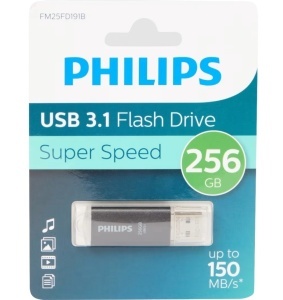 Memorie stick USB 3.1, capacitate 256Gb, pana la 150Mb/s, super speed, Philips