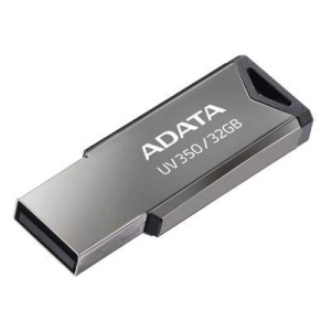 MEMORIE USB 3.2 ADATA 32 GB, clasica, carcasa metalica, argintiu, "AUV350-32G-RBK"