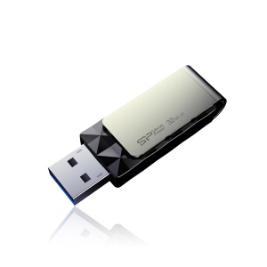 Memorie USB USB Blaze B30 32GB USB 3.0 Black "SP032GBUF3B30V1K" - Img 4