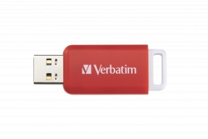MEMORIE USB VERBATIM DATABAR 16GB USB 2.0 ROSU "49453" - Img 3