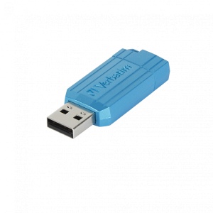 MEMORIE USB VERBATIM PINSTRIPE StoreNGo 128GB USB 2.0 ALBASTRU "49461"