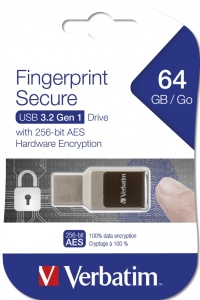 MEMORII USB Verbatim VER 49338 FINGERPRINT SECURE USB 3.0, "49338" - Img 2