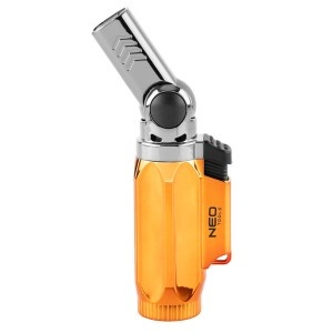 Micro arzator pe gaz cu aprindere piezo, 360 grade rotatie, control flacara, capacitate 3g