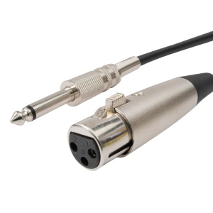 Microfon de mână, XLR-6,3 mm, metalic - Img 2