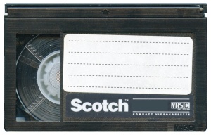 Mini caseta VHS-C, EXG+, EC-30, 30min, camera video mini vhs, Scotch - Img 4