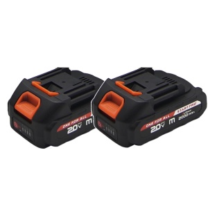 Mini elektromos fűrész, mini elektromos láncfűrész 2 x 20V 2Ah akkumulátorral, 2 x lánc, töltő, 15,2cm-es penge, Start Pro SBS2-21/6MBX - Img 2
