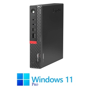 Mini PC Lenovo ThinkCentre M920x, Hexa Core i5-8500T, 8GB, 256GB SSD, Win 11 Pro