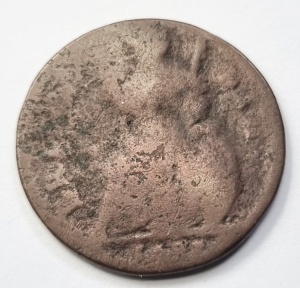Moneda Anglia - Charles II - Farthing 1672/1685 - Img 2