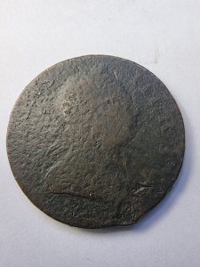 Moneda - Half Penny 1773 - GEORGE III - Anglia