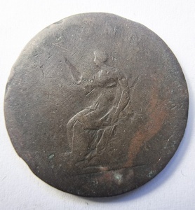 Moneda Regatul Unit - George III - Half Penny 1807 - Img 2