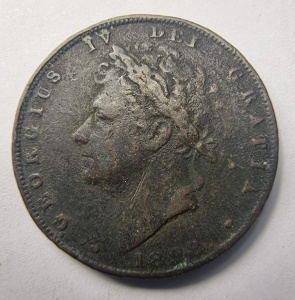 Moneda - Regatul Unit - George IV -Farthing 1828