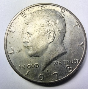 Moneda USA - Half Dollar - Kennedy 1973