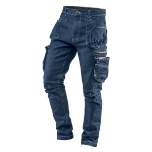 Pantaloni de lucru cu 5 buzunare DENIM, marimea XXL