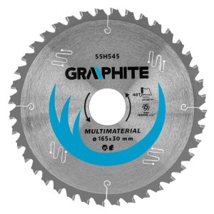 Panze (disc) ferastrau circular cu varfuri vidia, 165 x 30 mm, 40 de dinti, universal