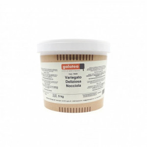 Pasta alune de padure variegat pentru inghetata artizanala, soft, 3Kg, Variegato Deliziosa Nocciola, Galatea