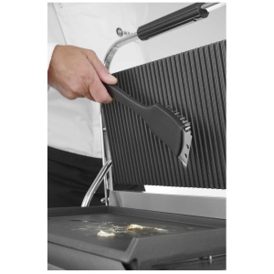 Perie de sarma Hendi, maner ergonimic, cu racleta din inox, 70x310x(H)85mm - Img 2