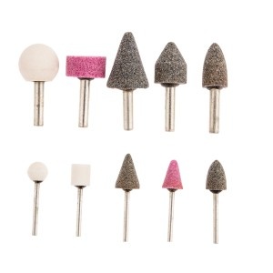 Pietre mini -polizor, diam 6mm (1/4 "), set 10 buc