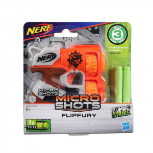Pistol Nerf MicroShots Zombie Strike - Flipfury - Img 2