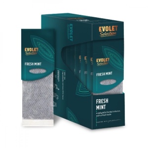 Prémium csomag 20 nagy teafilter, Selection FRESH MINT, friss menta, 20 x 4g, Evolet