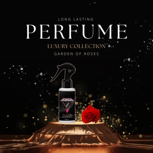 Prémium textil illatosító, autó, szoba, 200ml, alkohol alapú, Garden of Roses, Nobless