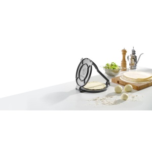 Presa din fonta pentru tortilla, HENDI, 255x200x(H)110mm - Img 2