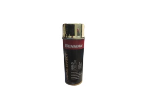 Professzionális akril spray festék, arany króm, 400ml, Benman